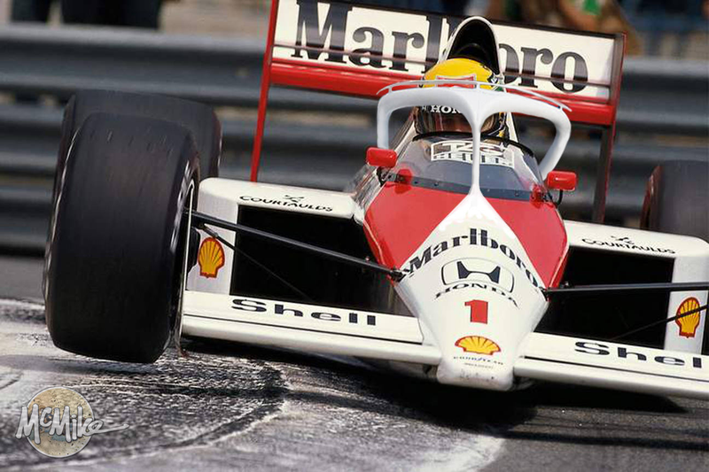 Ayrton Senna - 1989 Monaco GP - McLaren MP4/5. I just realized I need a new monitor at home.